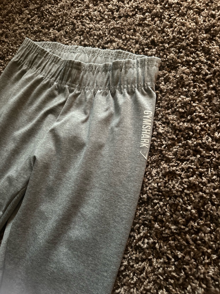Gymshark Grey Elastic Waist Joggers